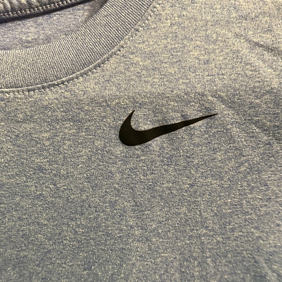 Nike Periwinkle Short Sleeve Tee Dry Fitt - Picture 3 of 6